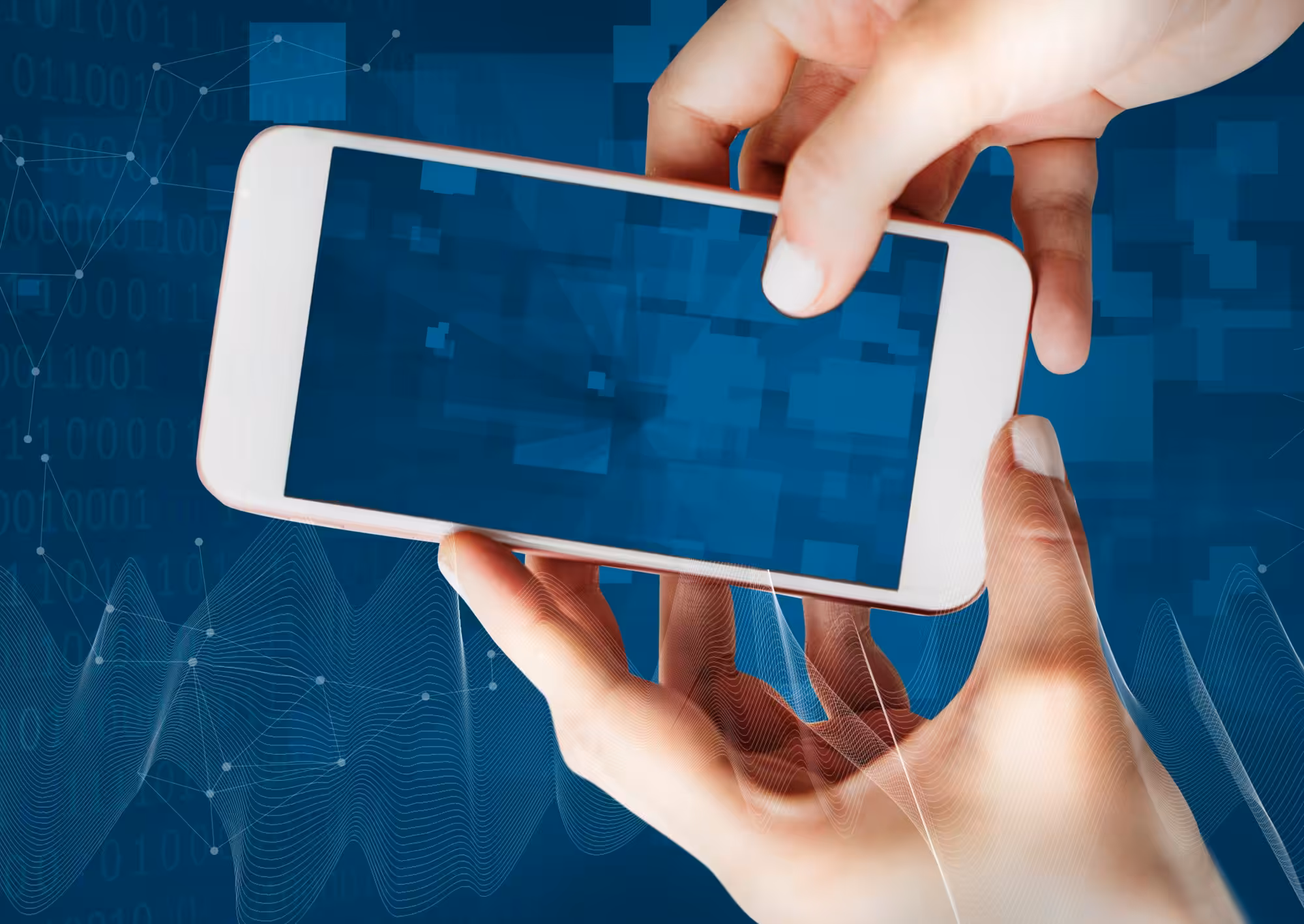 Mobile phone data destruction