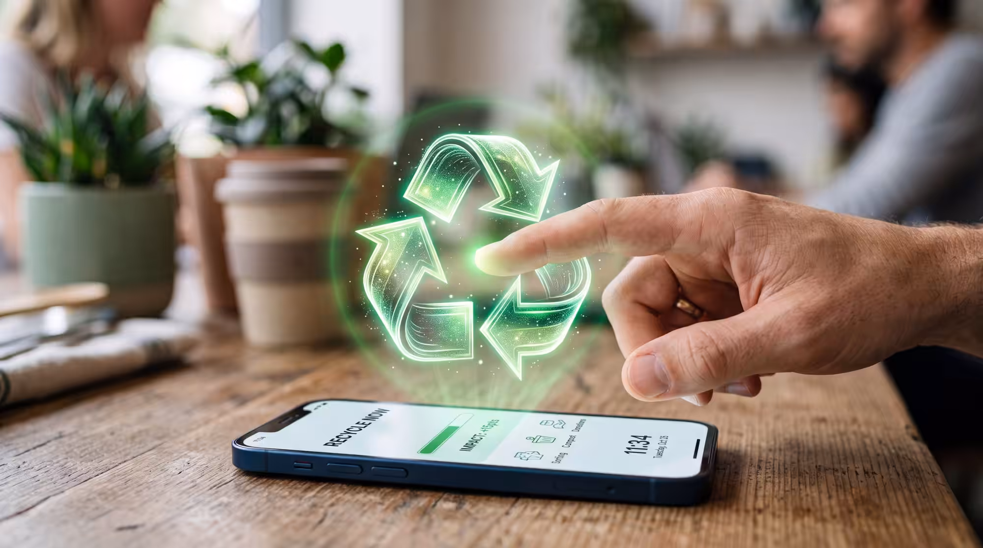 Mobile phone recycling